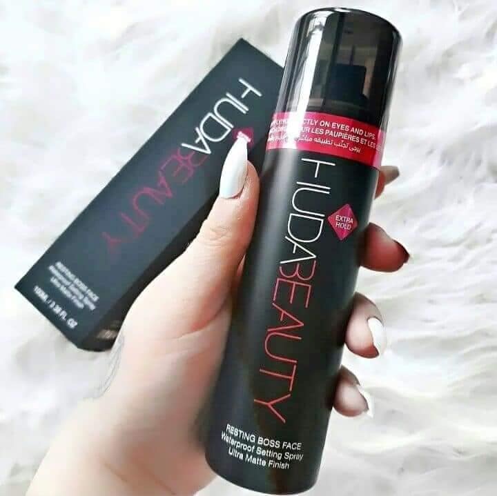 HUDA BEAUTY Resting Boss Face Waterproof Setting Spray