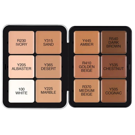 MAKE UP FOR EVER Ultra HD Invisible Cover Cream Foundation Palette