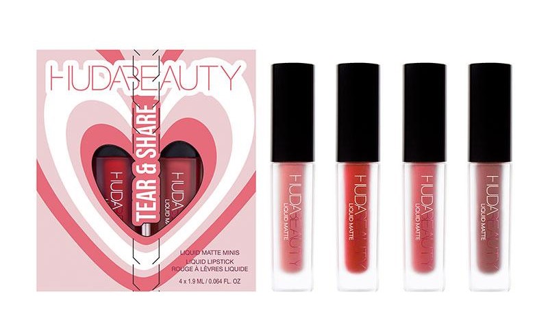 Huda Beauty Valentine's Day Liquid Matte Mini Quad